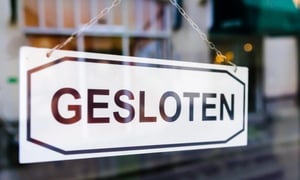 Minder bedrijven failliet, maar wel meer bedrijven opgeheven