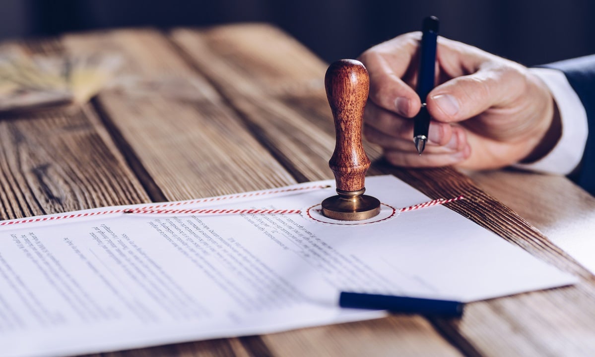 Leveringsakte (deed of transfer)